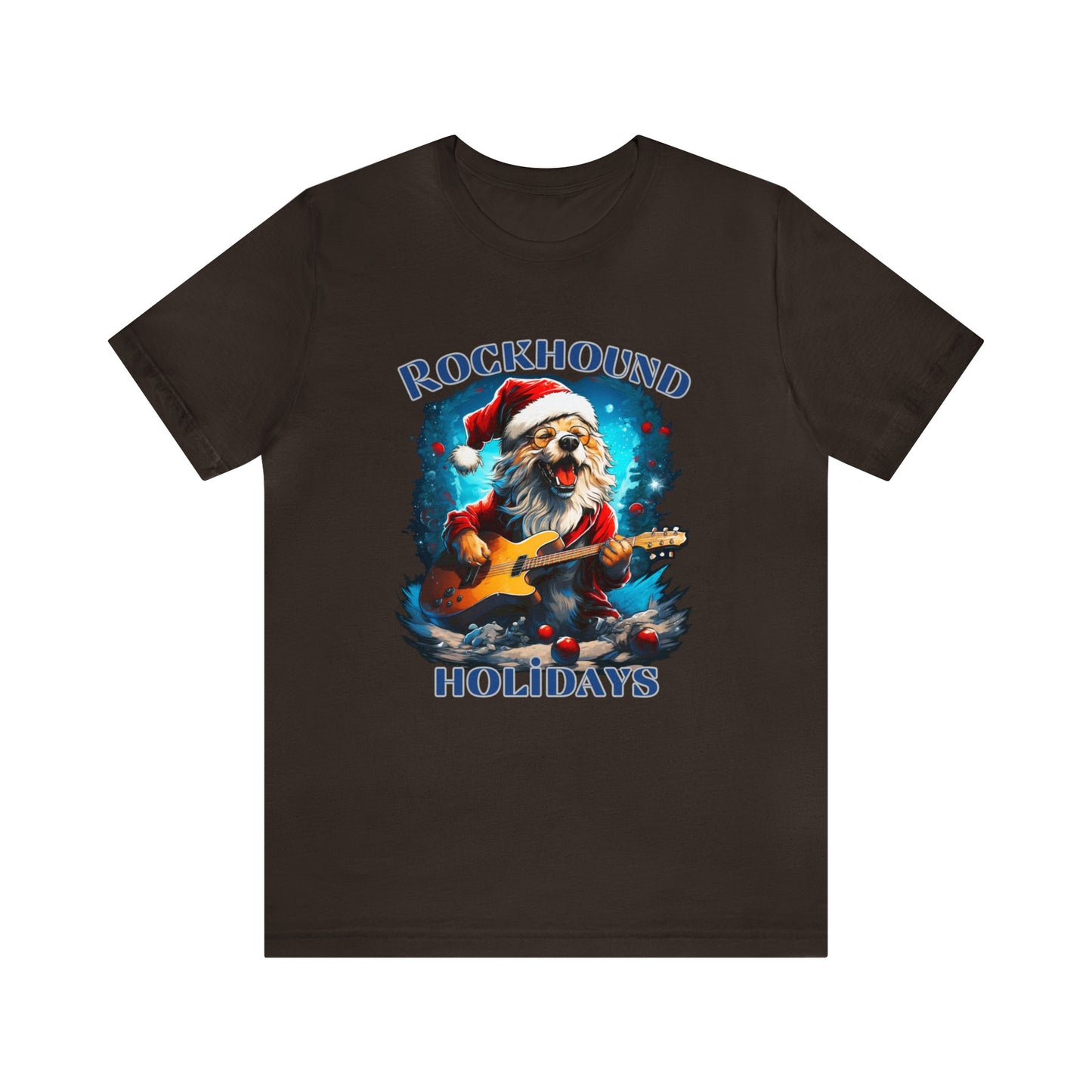 Rocking Santa Dog T-Shirt