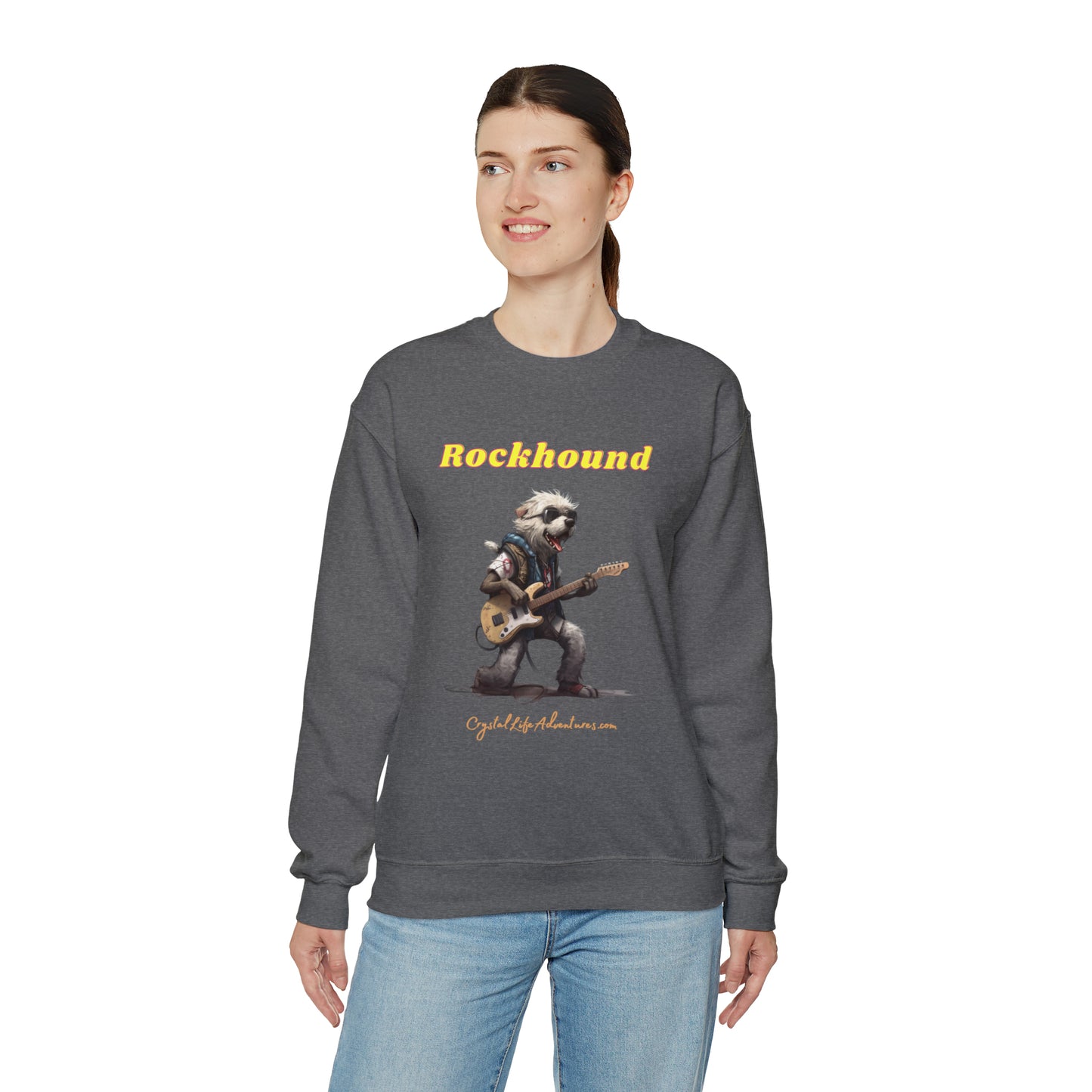 Rocking Guitar Rockhound Sweatshirt