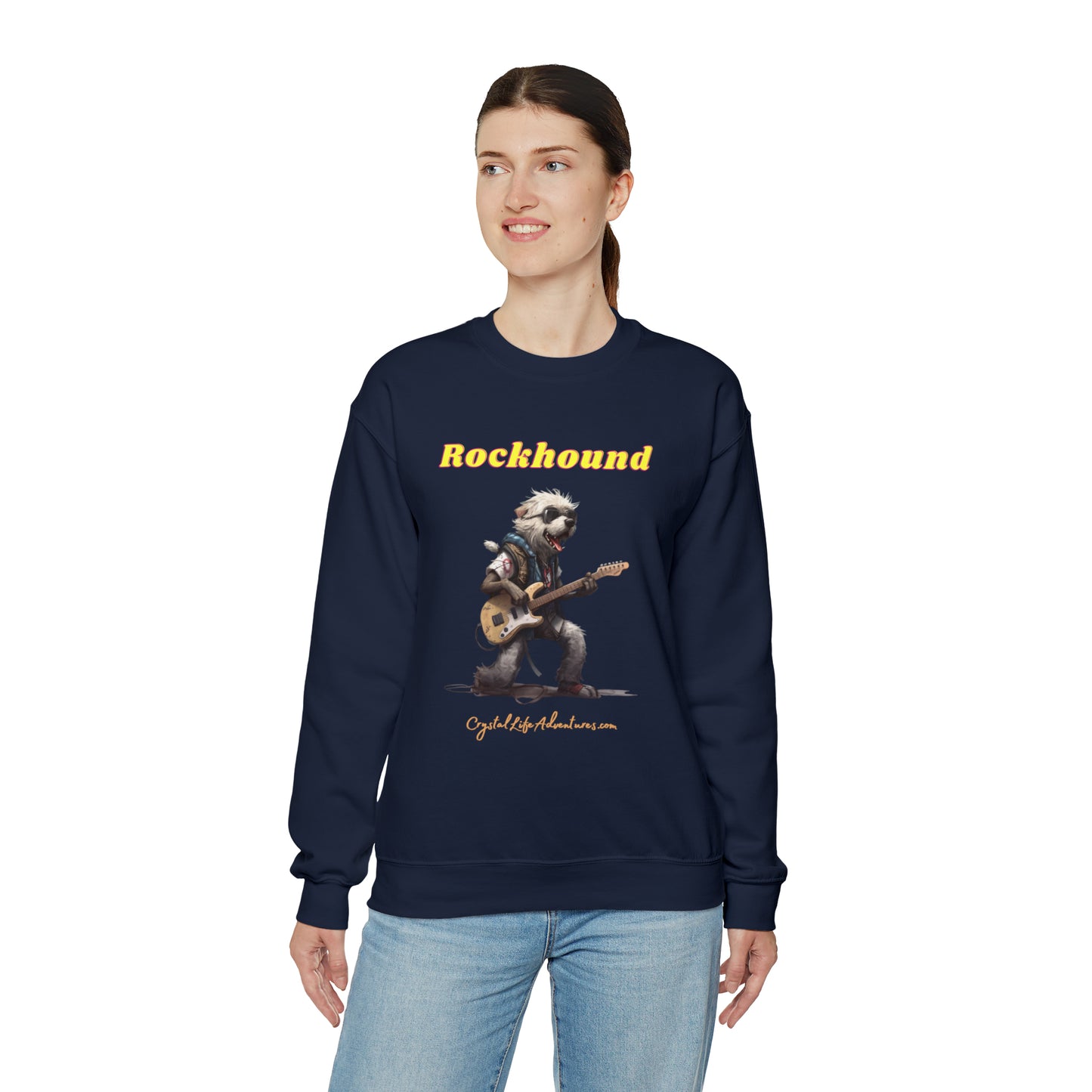 Rocking Guitar Rockhound Sweatshirt