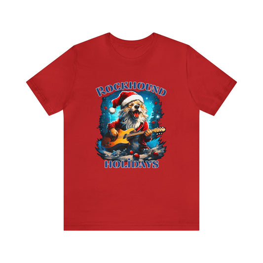Rocking Santa Dog T-Shirt