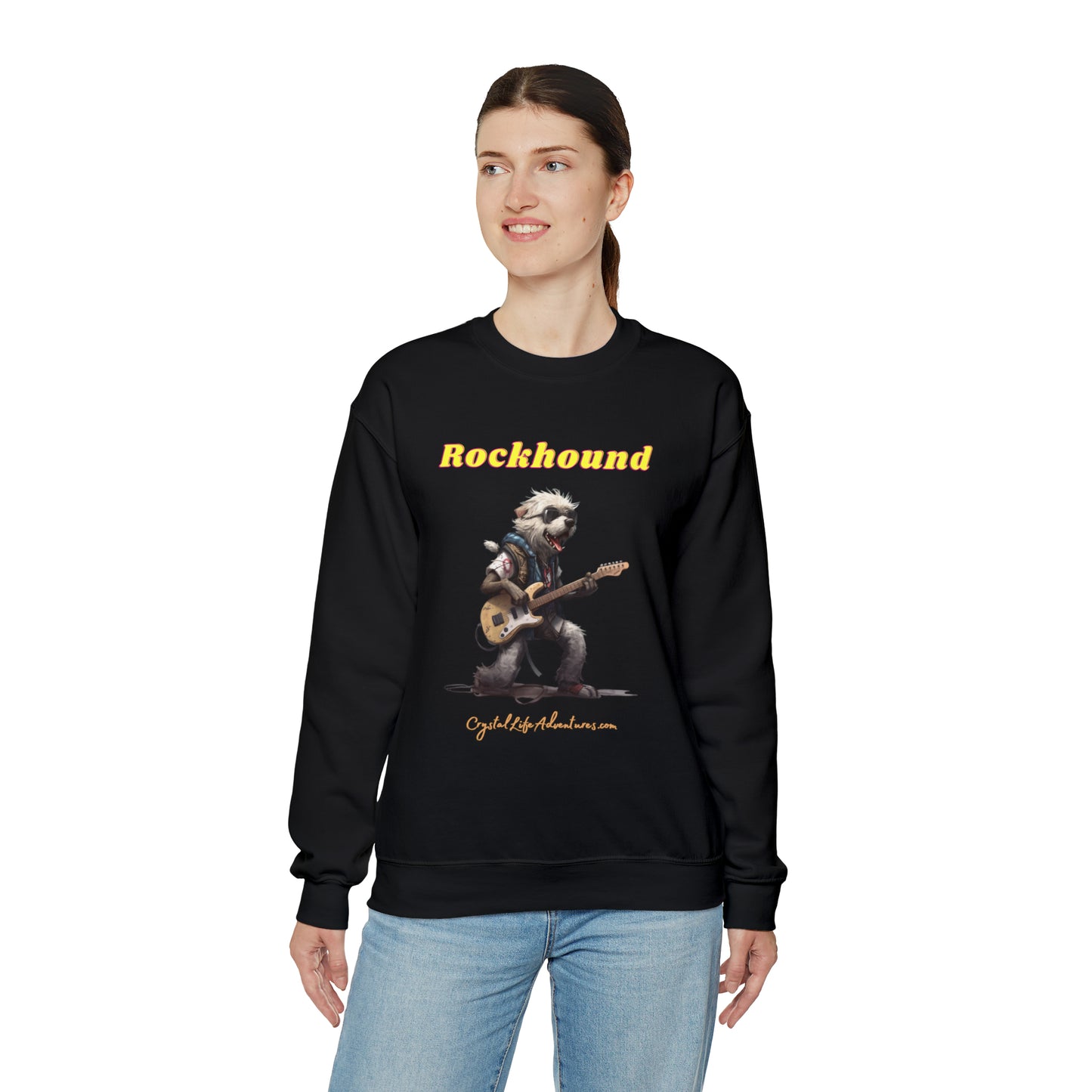 Rocking Guitar Rockhound Sweatshirt