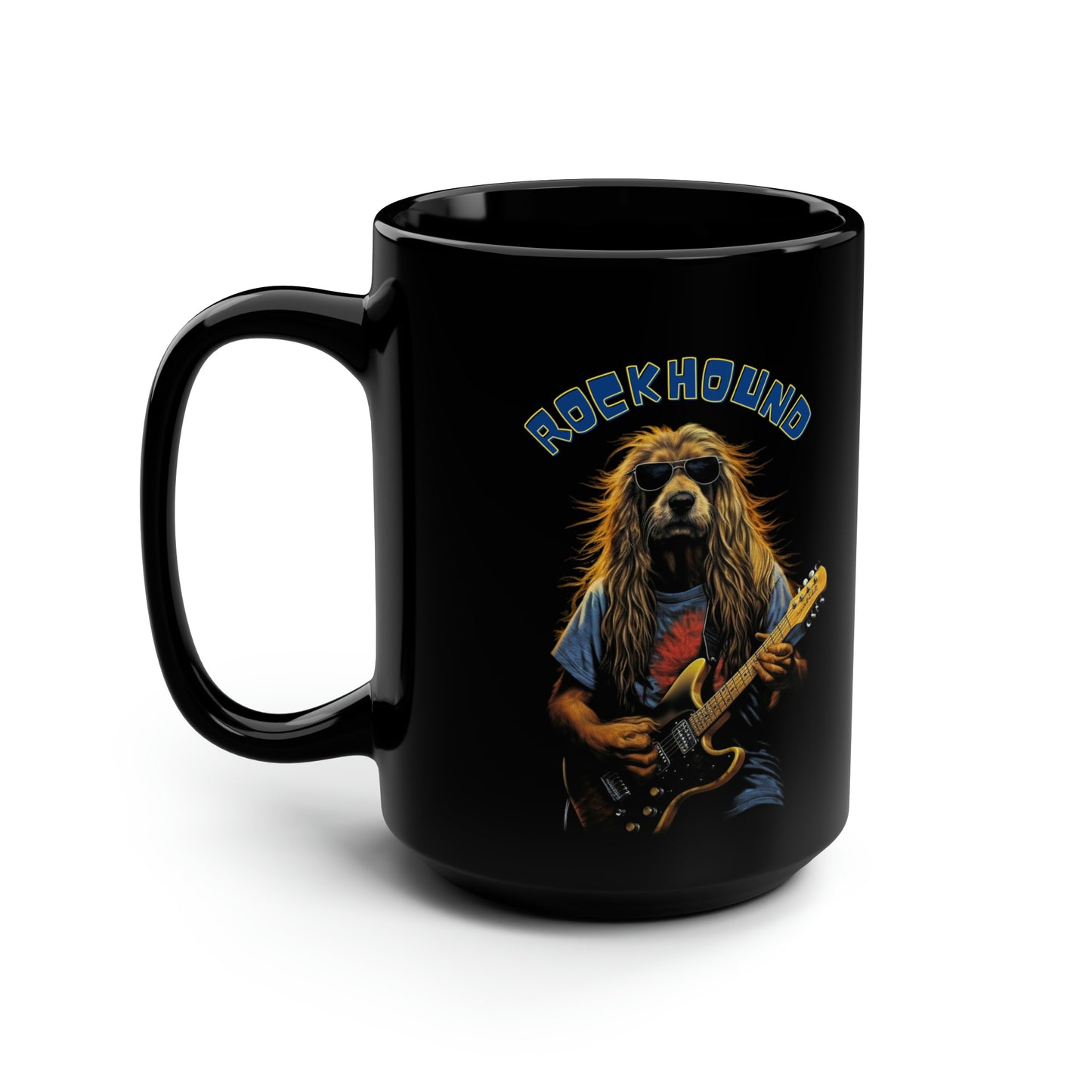 Retro Guitar Rockhound Mug