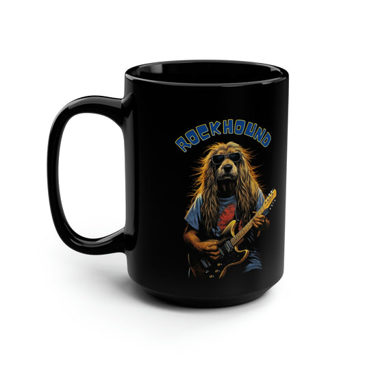 Retro Guitar Rockhound Mug