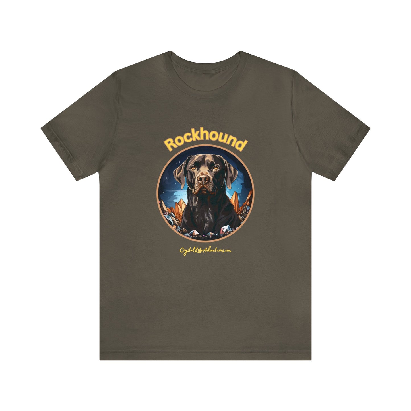 Gomey Black Lab Rockhound T-Shirt