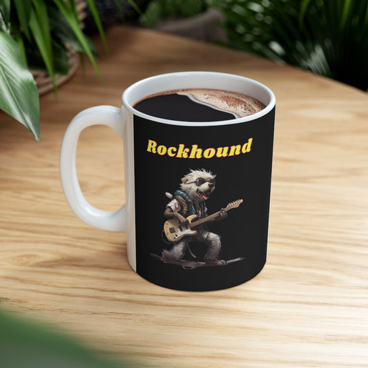 Rocking Guitar Rockhound Mug 11oz