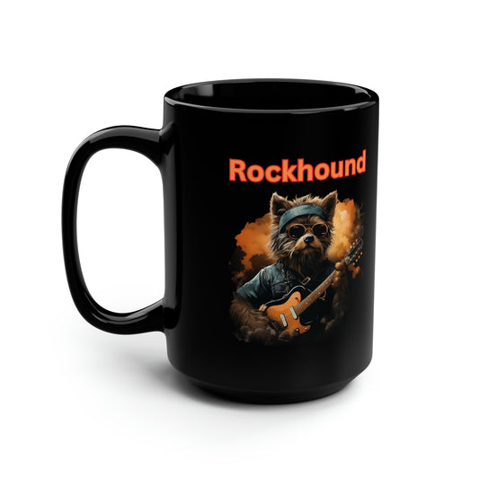 Rowdy Guitar Rockhound 15oz Mug