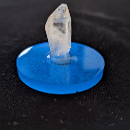 Blue Glo Crystal - Daytime